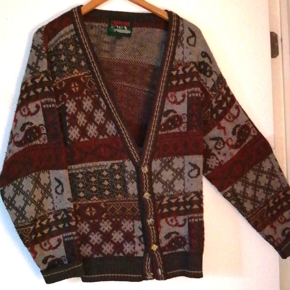 lakeland Other - Vintage Wool cardigan size large